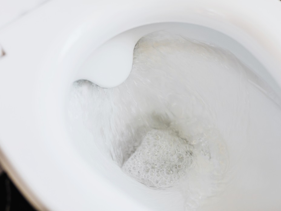 Stinkende Toilette
