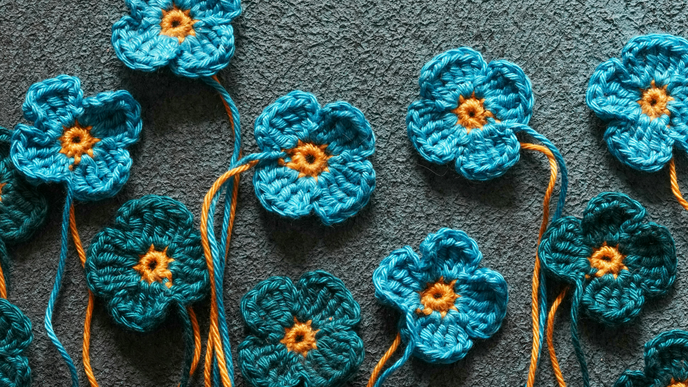 Blumen häkeln leicht gemacht - mit unserer kostenlosen Anleitung