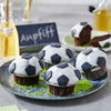 Rezept für die EM 2024: Fußball-Muffins schnell & einfach backen