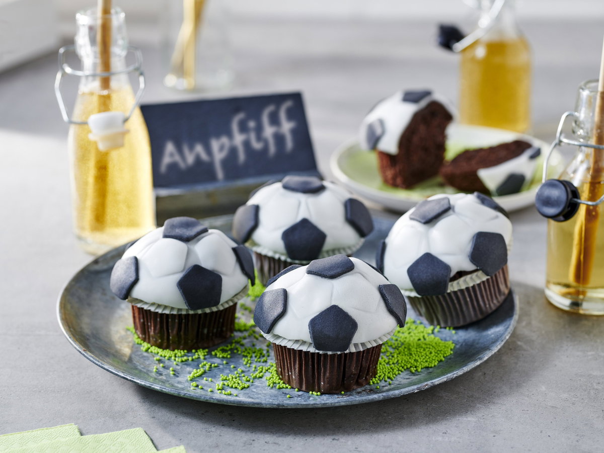 Fußball-Muffins