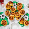 Rezept für saftige Cheeseburger-Rolls zum Fußballgucken