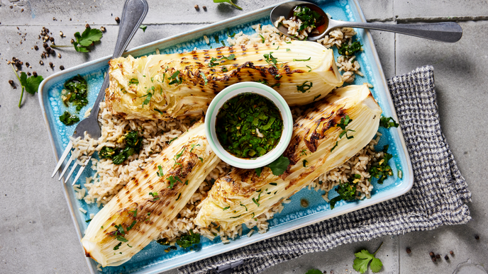 Gegrillter Chinakohl: Dieses Grill-Rezept ist ein echtes Highlight - nicht nur für Vegetarier
