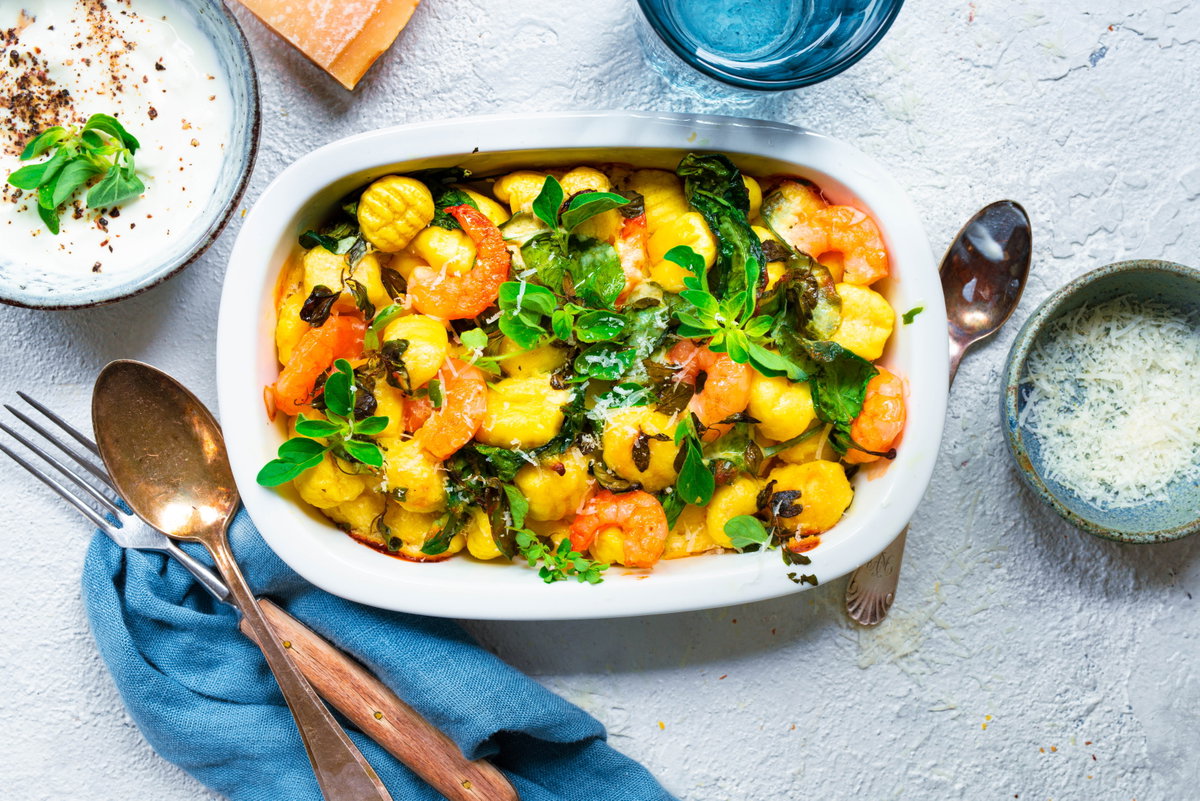 Gnocchi-Auflauf