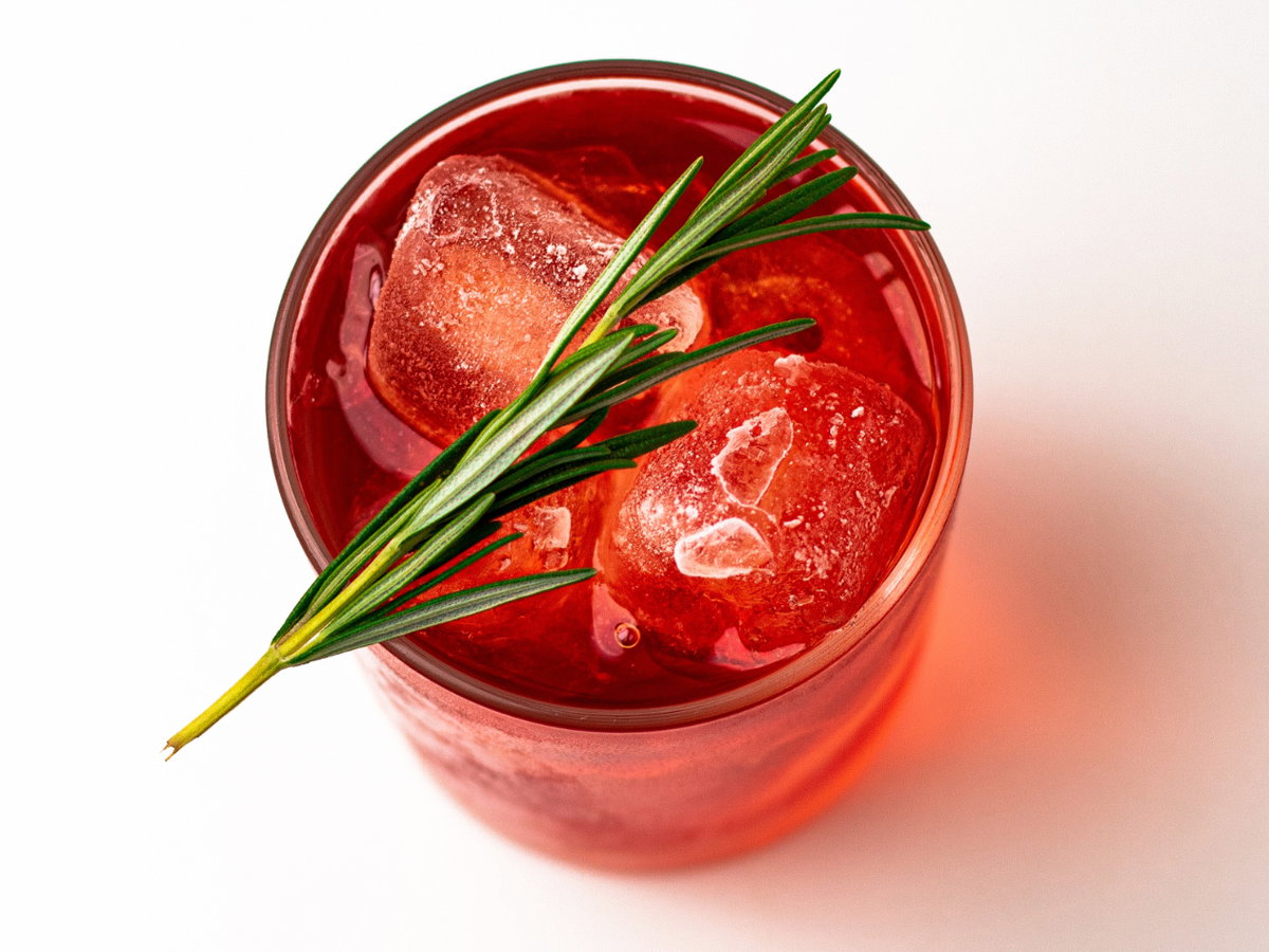 Alkoholfreier Granatapfel-Cocktail