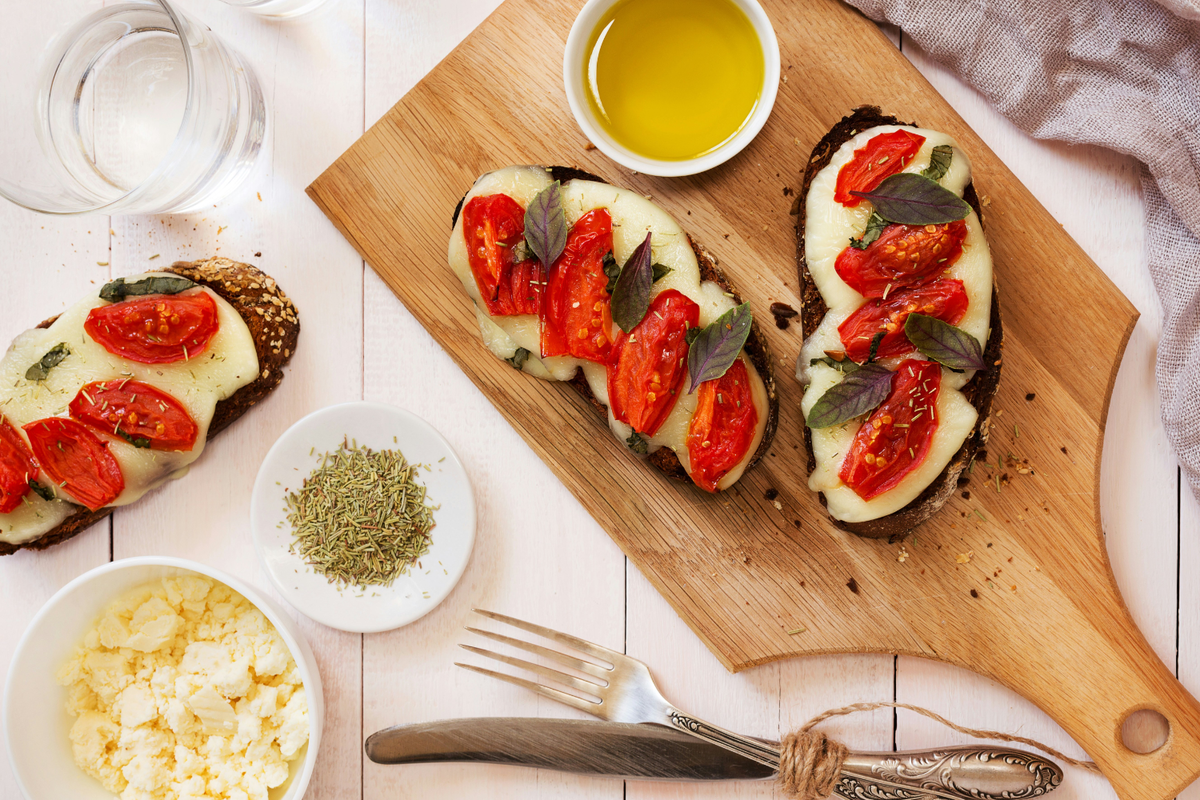 Bruschetta fürs Grillbuffet