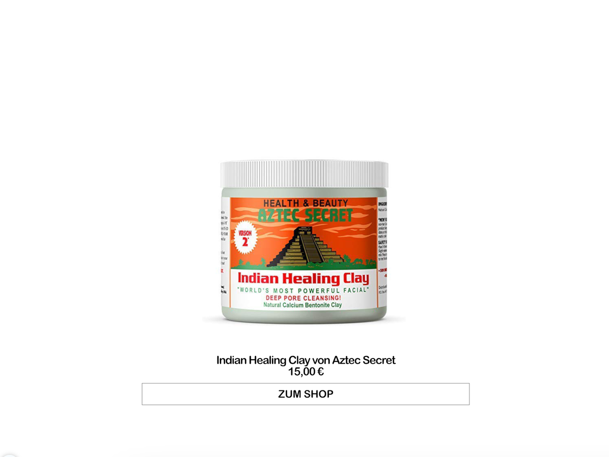 Indian Healing Clay Heilerde von Aztec Secret