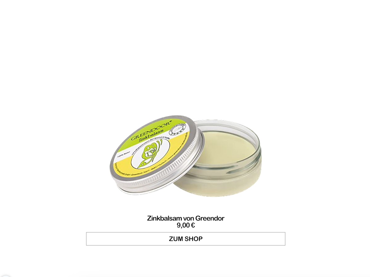 Zinkbalsam von Greendoor