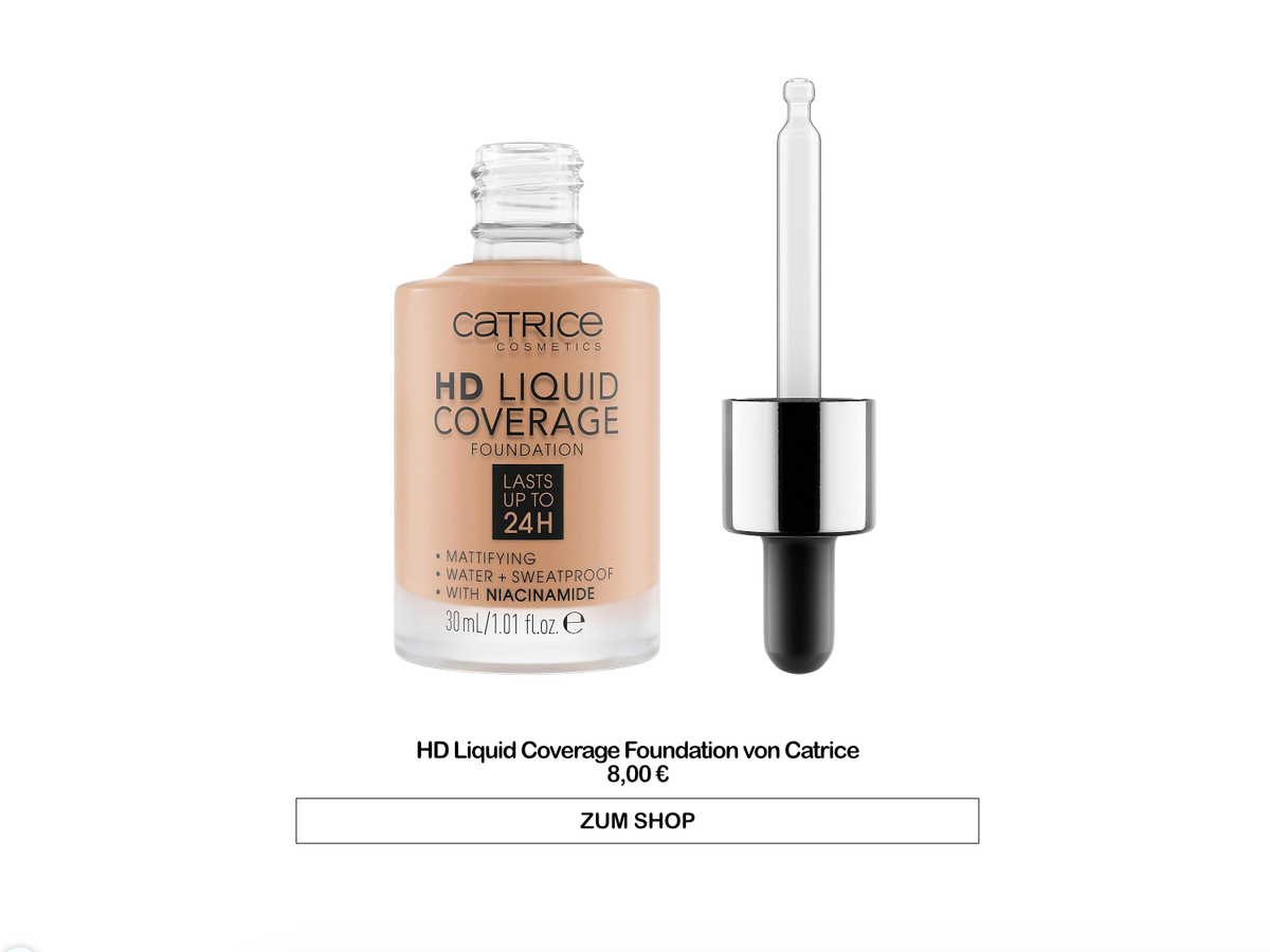 HD Liquid Coverage Foundation von Catrice