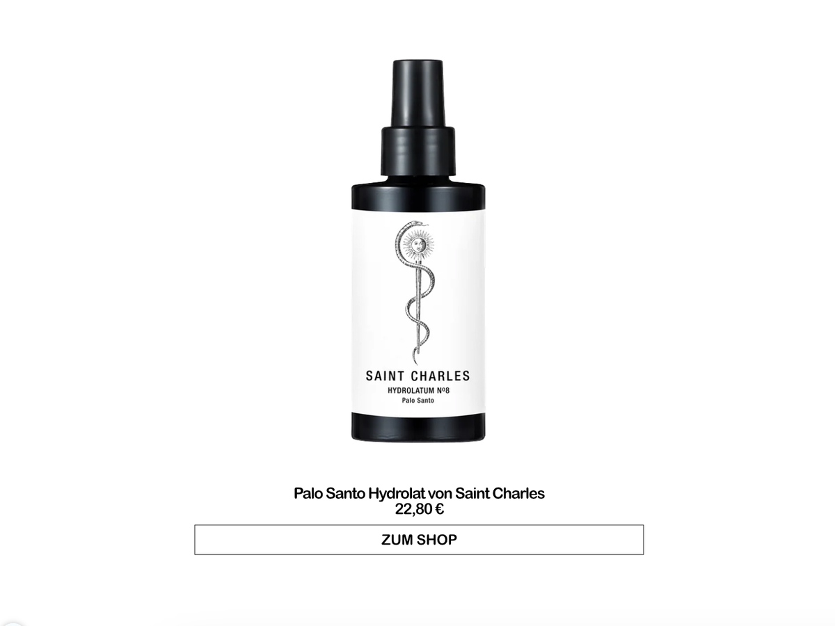 Palo Santo Hydrolat von Saint Charles