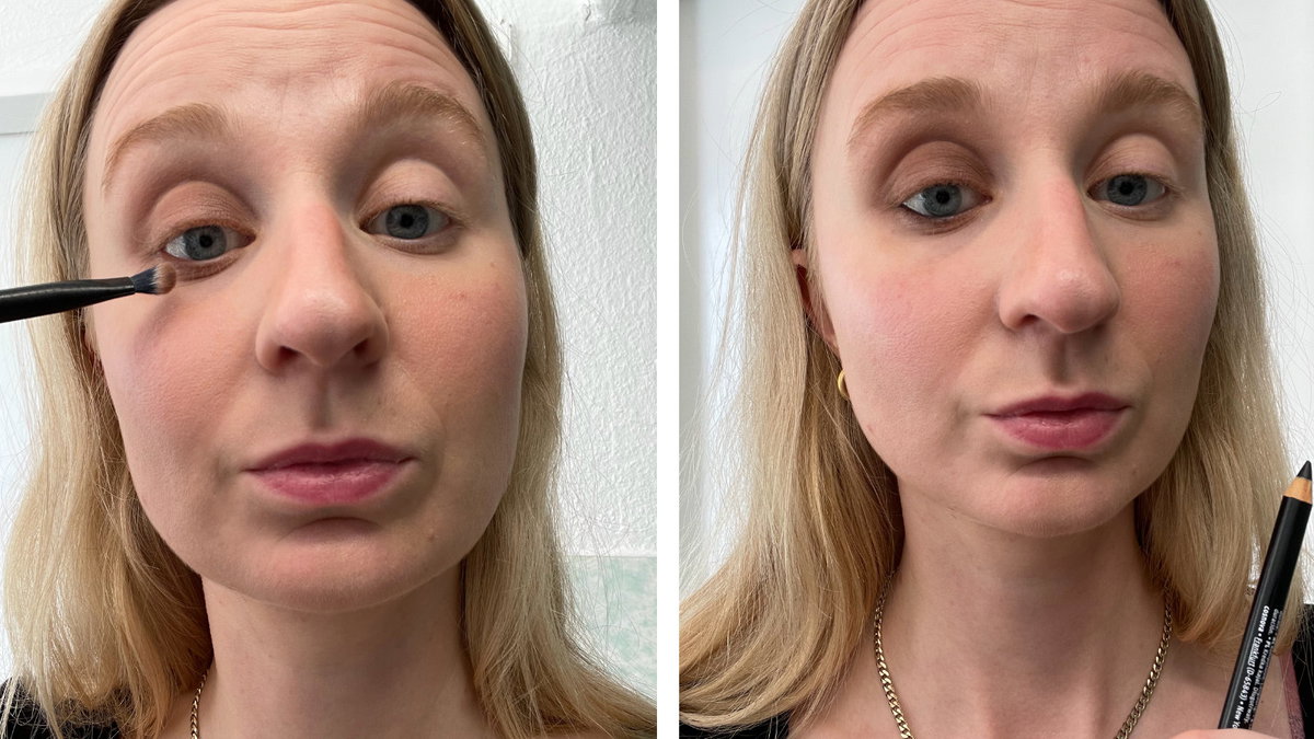 Kajal auftragen für Smokey Eyes