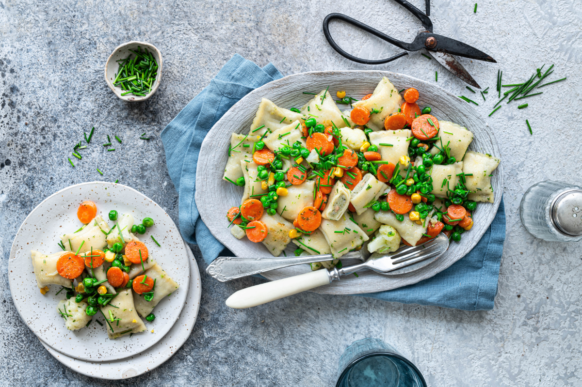 Gebratene Maultaschen