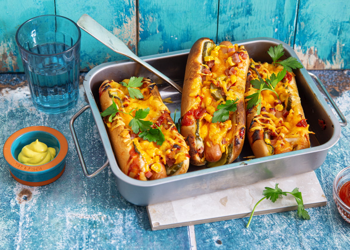 Hot-Dog-Auflauf