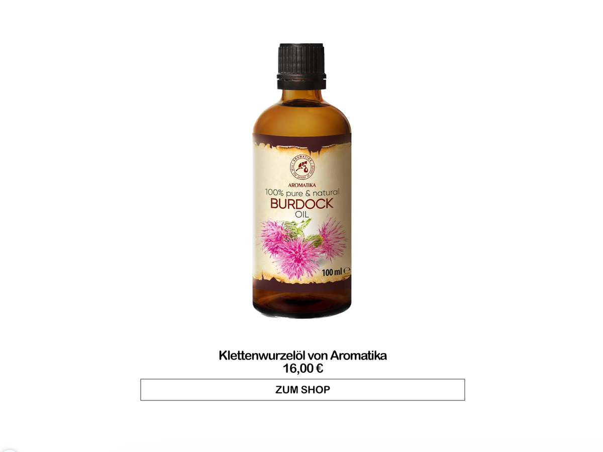 Klettenwurzel-Haaröl von Aromatika