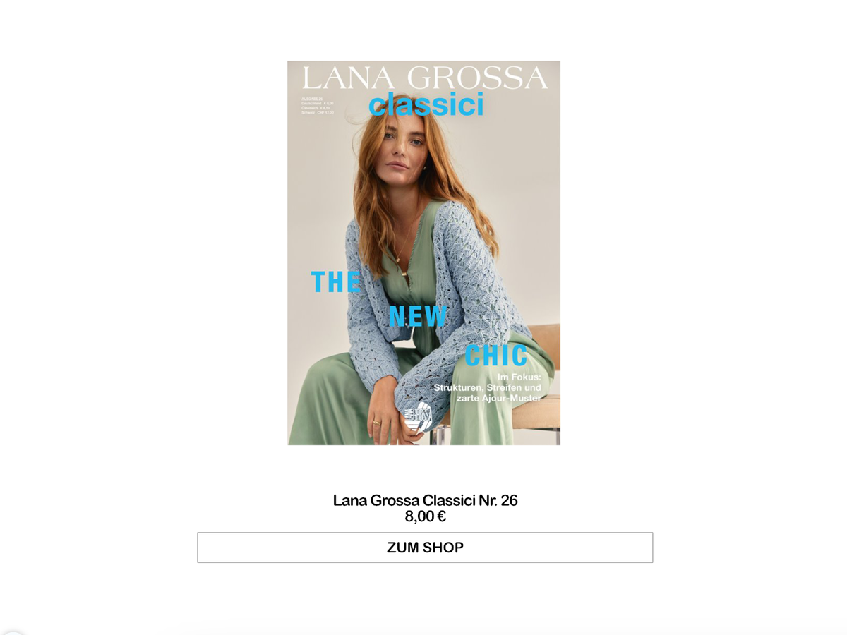 Lana Grossa Classici Heft Nr. 26