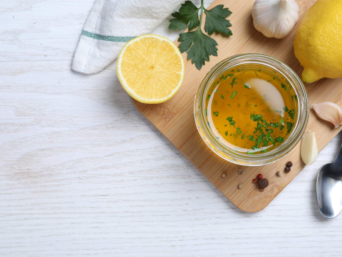 Grillfleisch-Marinade mit Zitrone