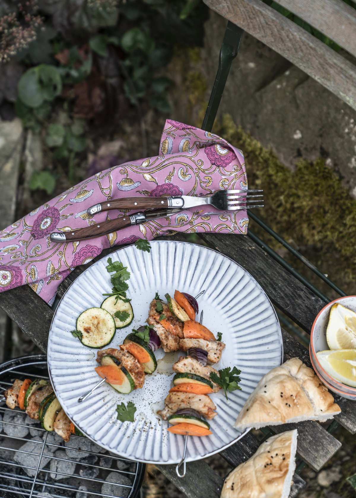 Marokkanischer Fischspieß