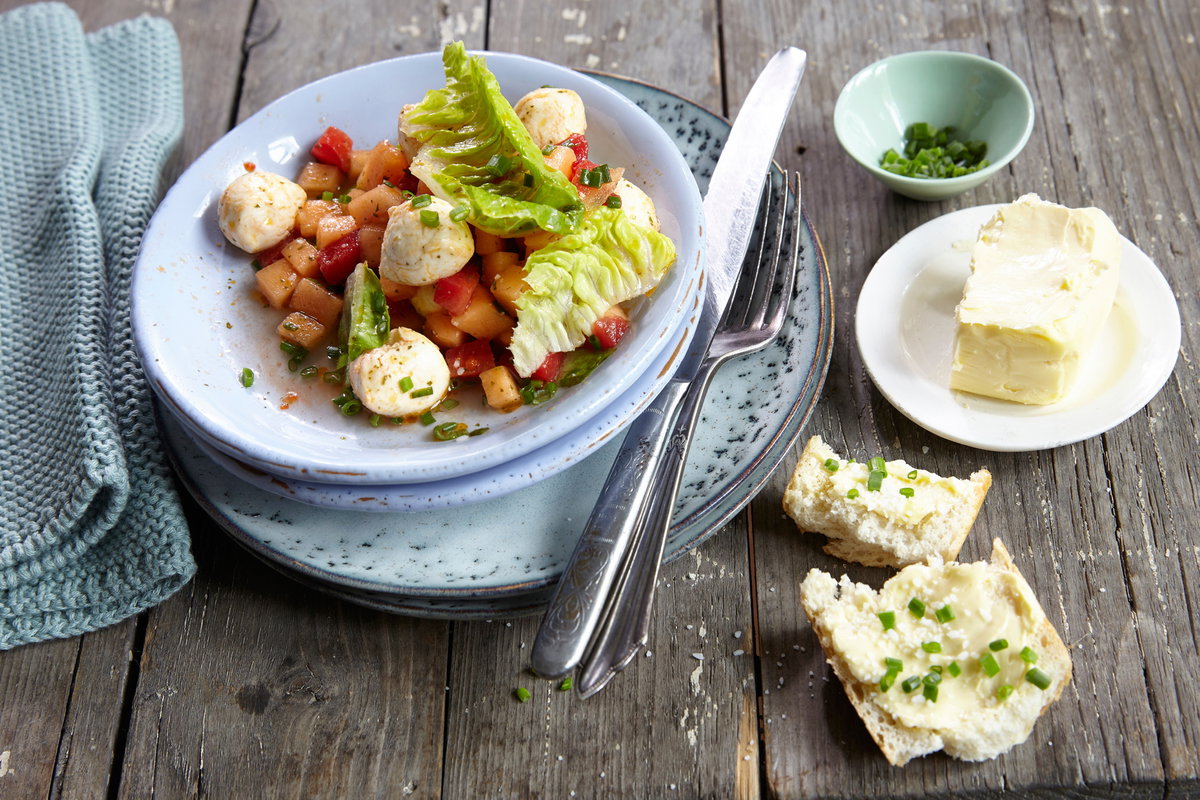 Melonensalat