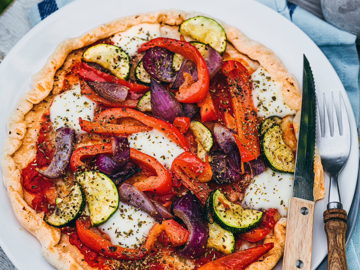 Pizza vom Grill