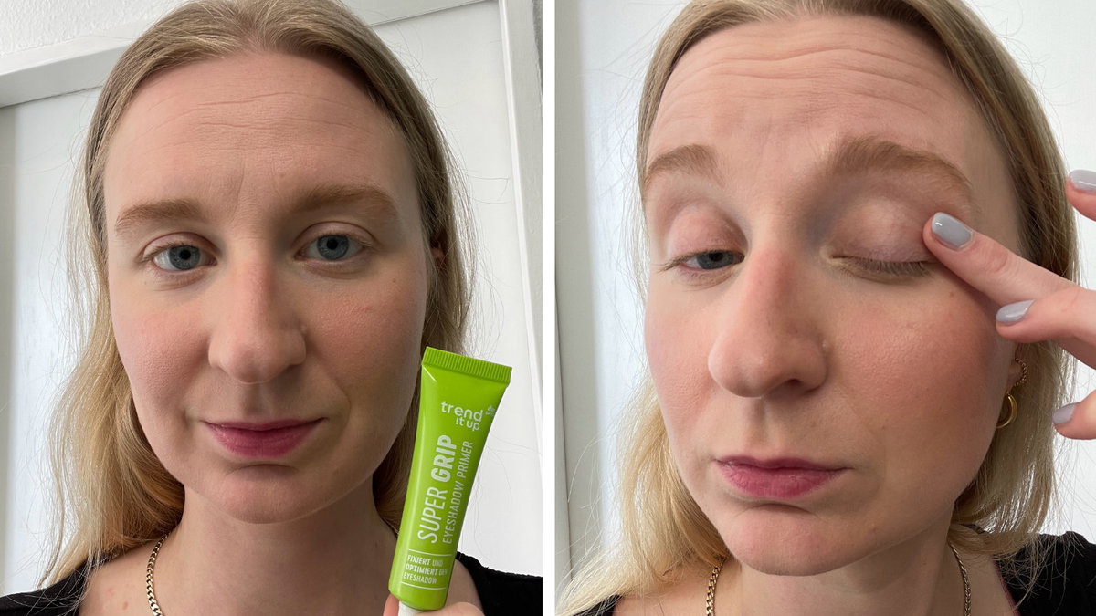 Primer für Smokey Eyes auftragen
