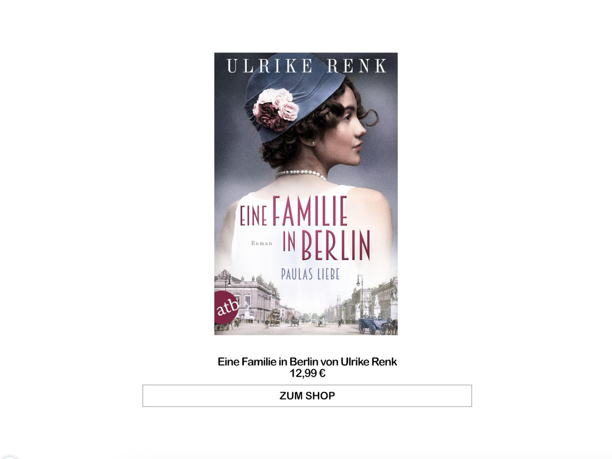 Eine Familie in Berlin - Paulas Liebe von Ulrike Renk