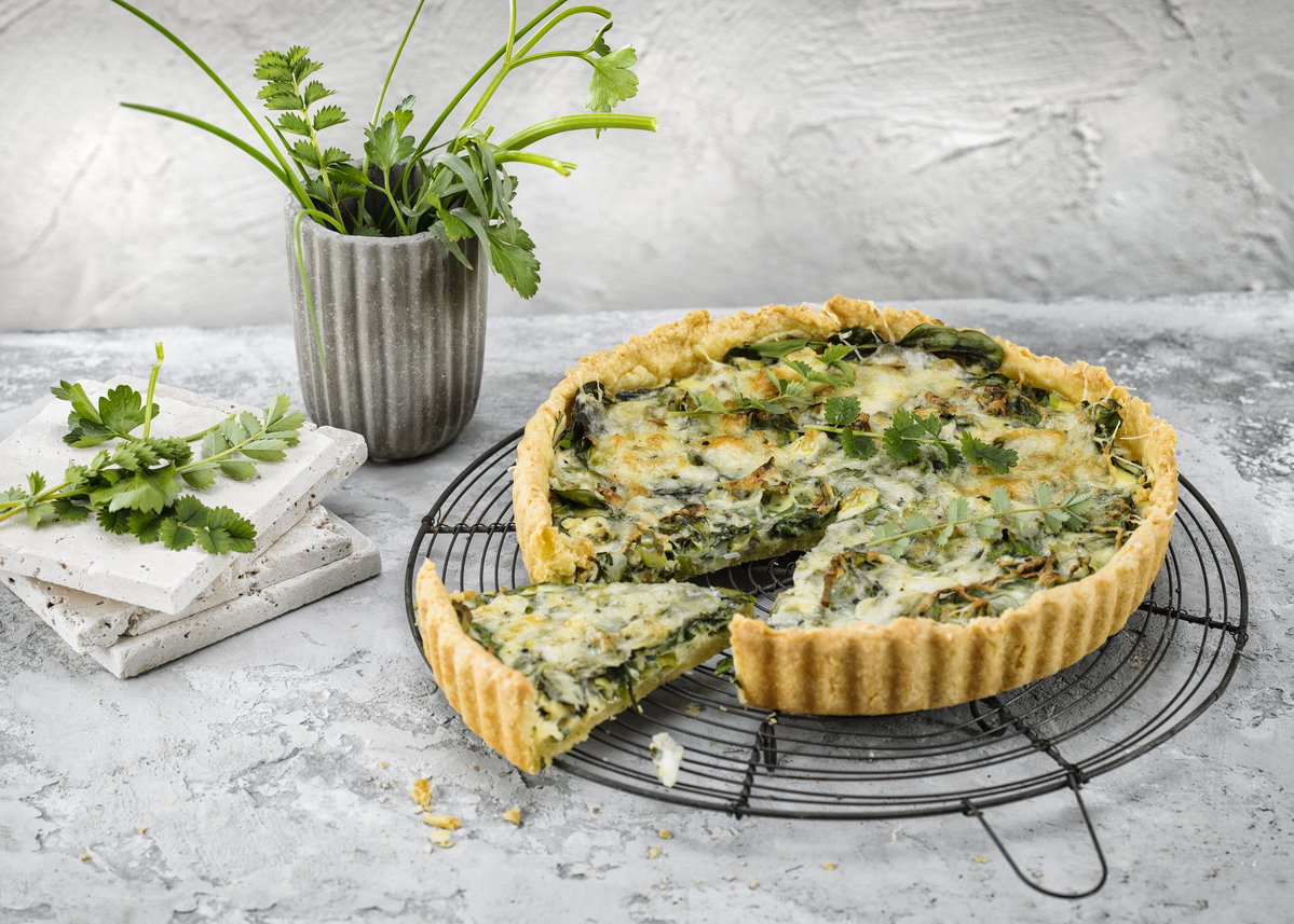 Spinat-Quiche