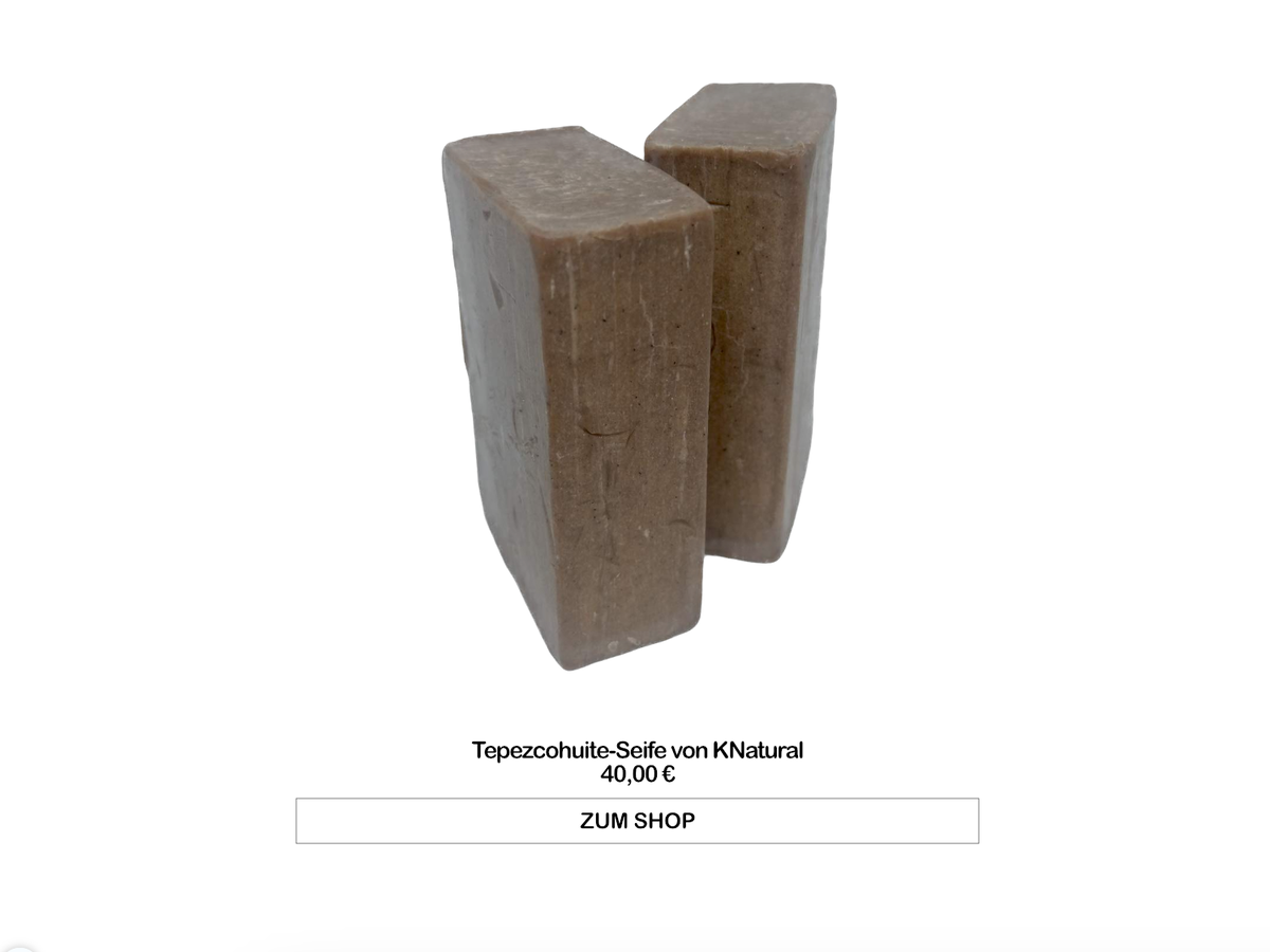 Tepezcohuite-Seife von K. Natural