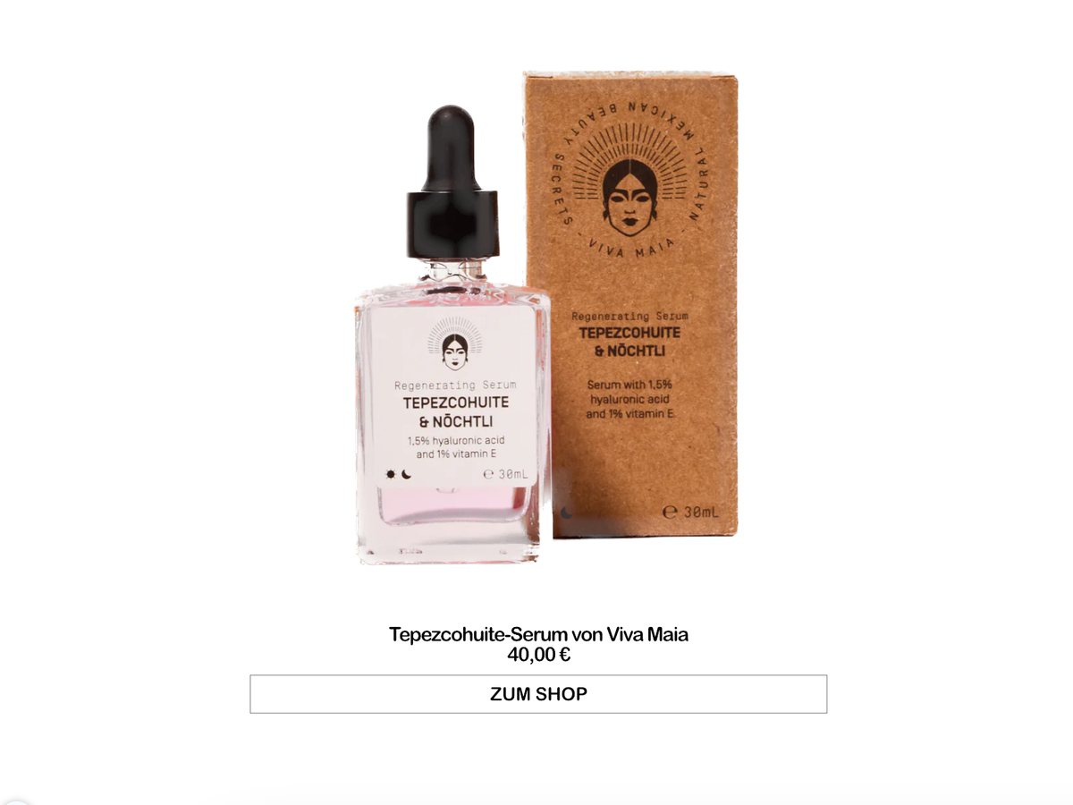 Viva Maia Tepezcohuite-Serum
