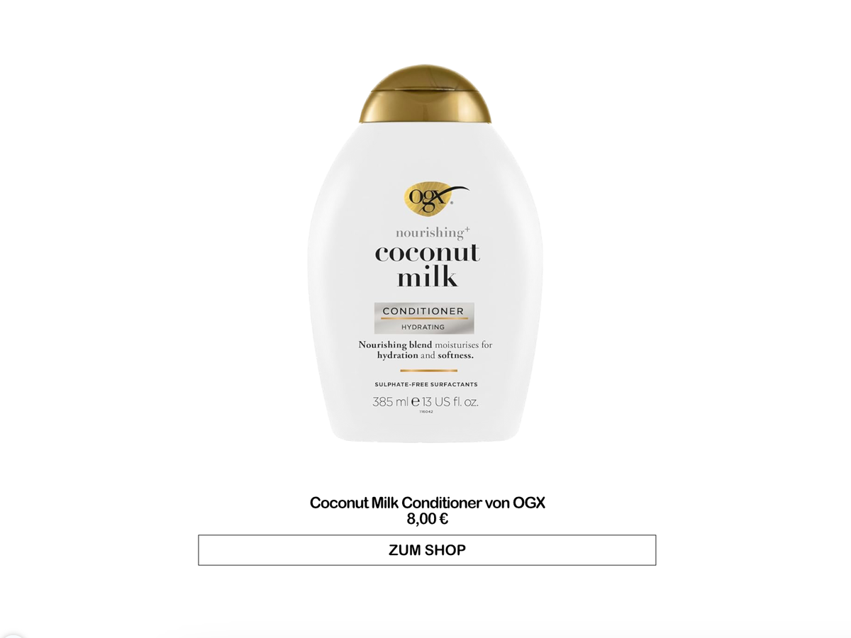 Bester Conditioner Drogerie - Coconut Milk von OGX