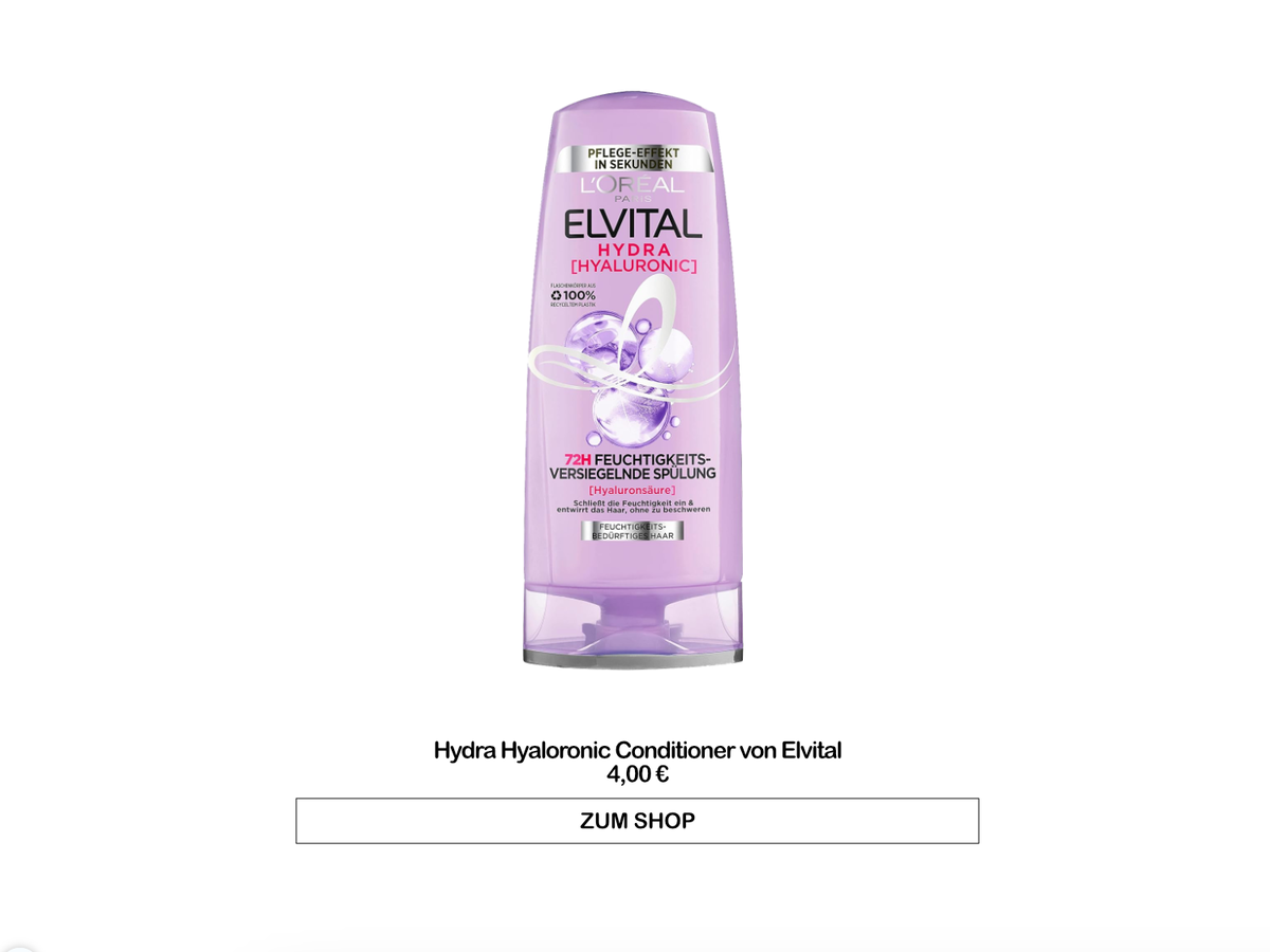 Bester Conditioner Drogerie - Hydra Hyaloronic Conditioner von Elvital