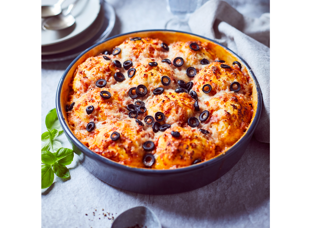 Bubble-up-Pizza aus dem Thermomix