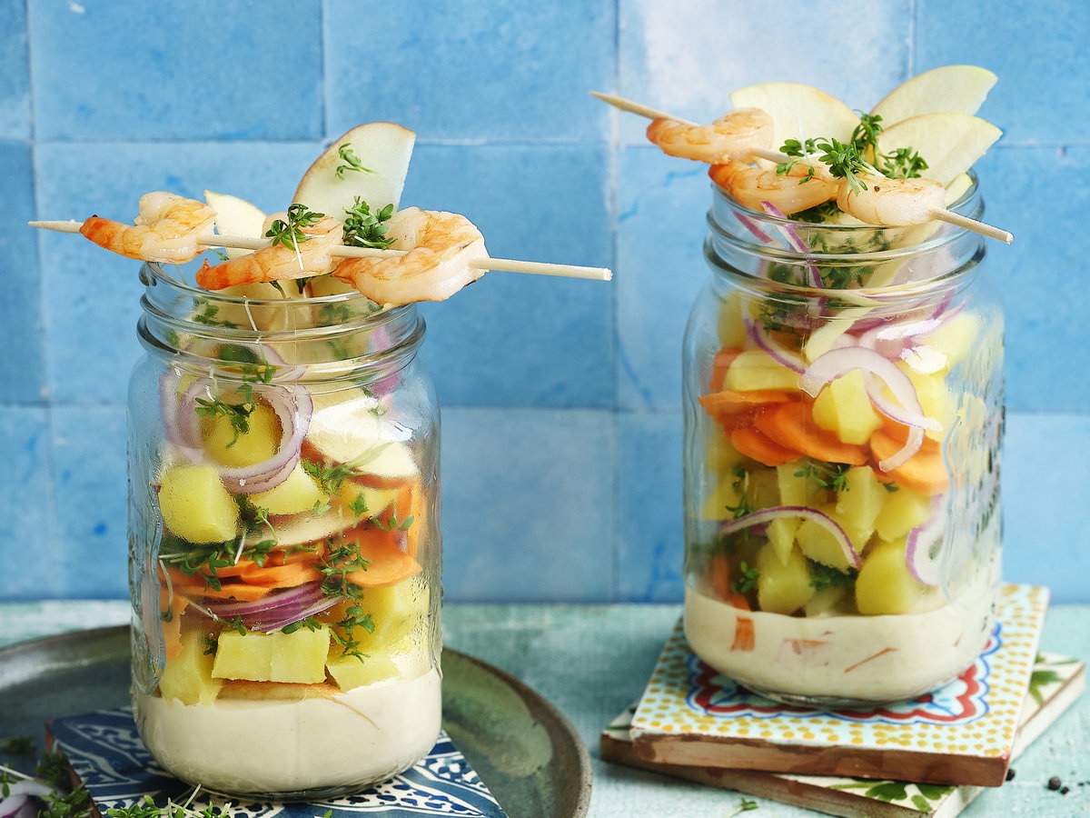 Kartoffel-Schichtsalat