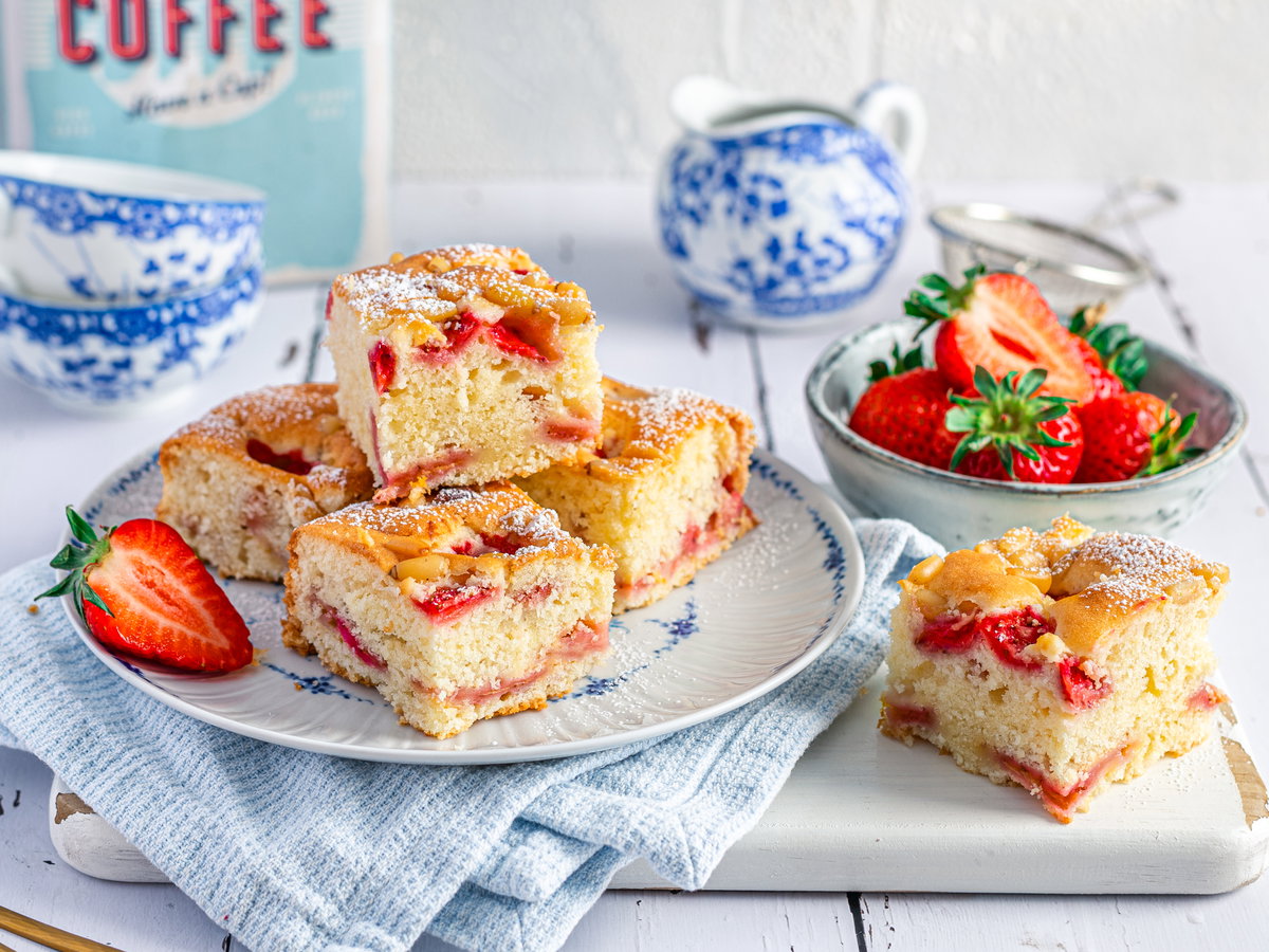 Erdbeer-Buttermilch-Kuchen
