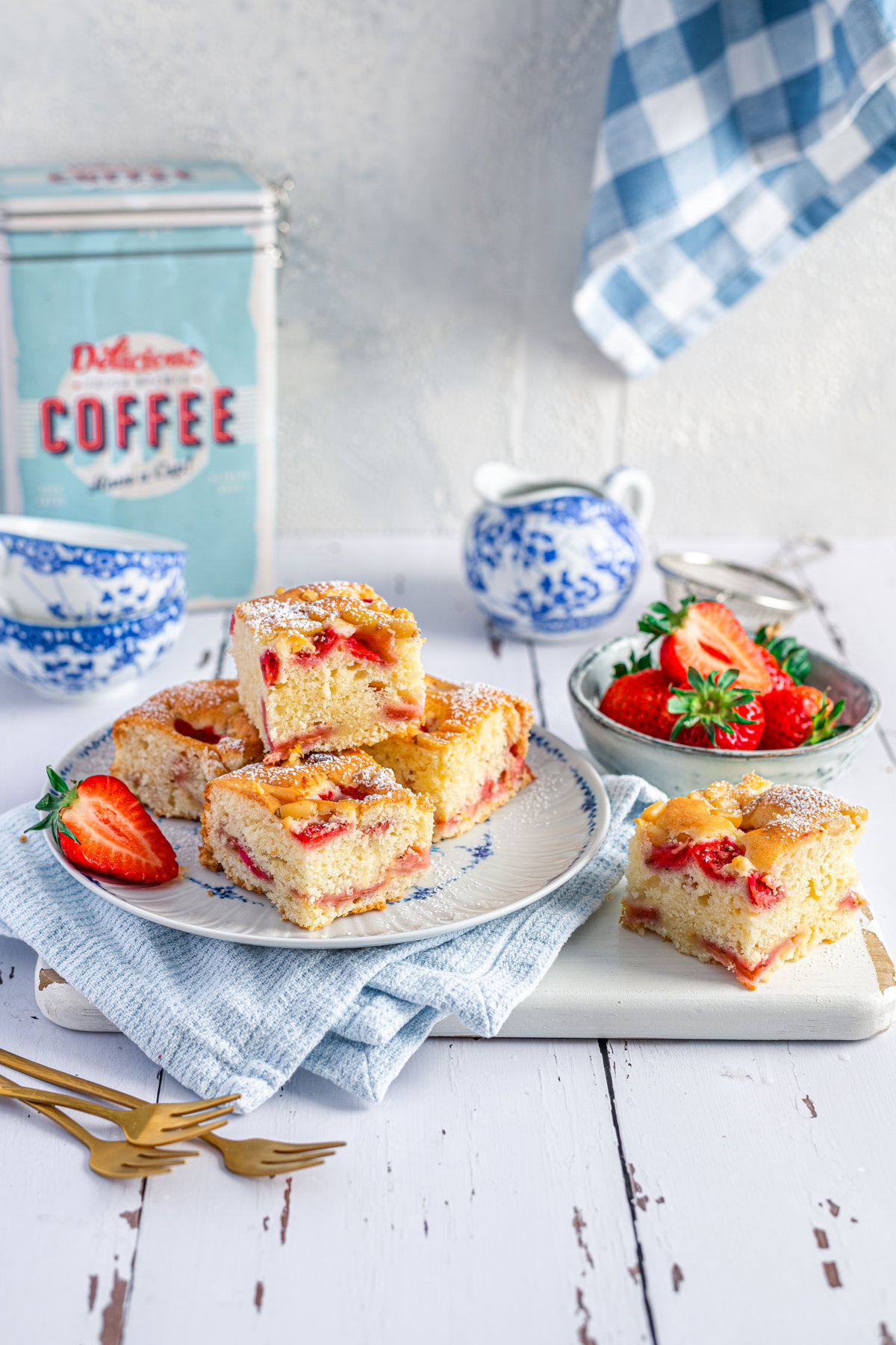 Erdbeer-Buttermilch-Kuchen