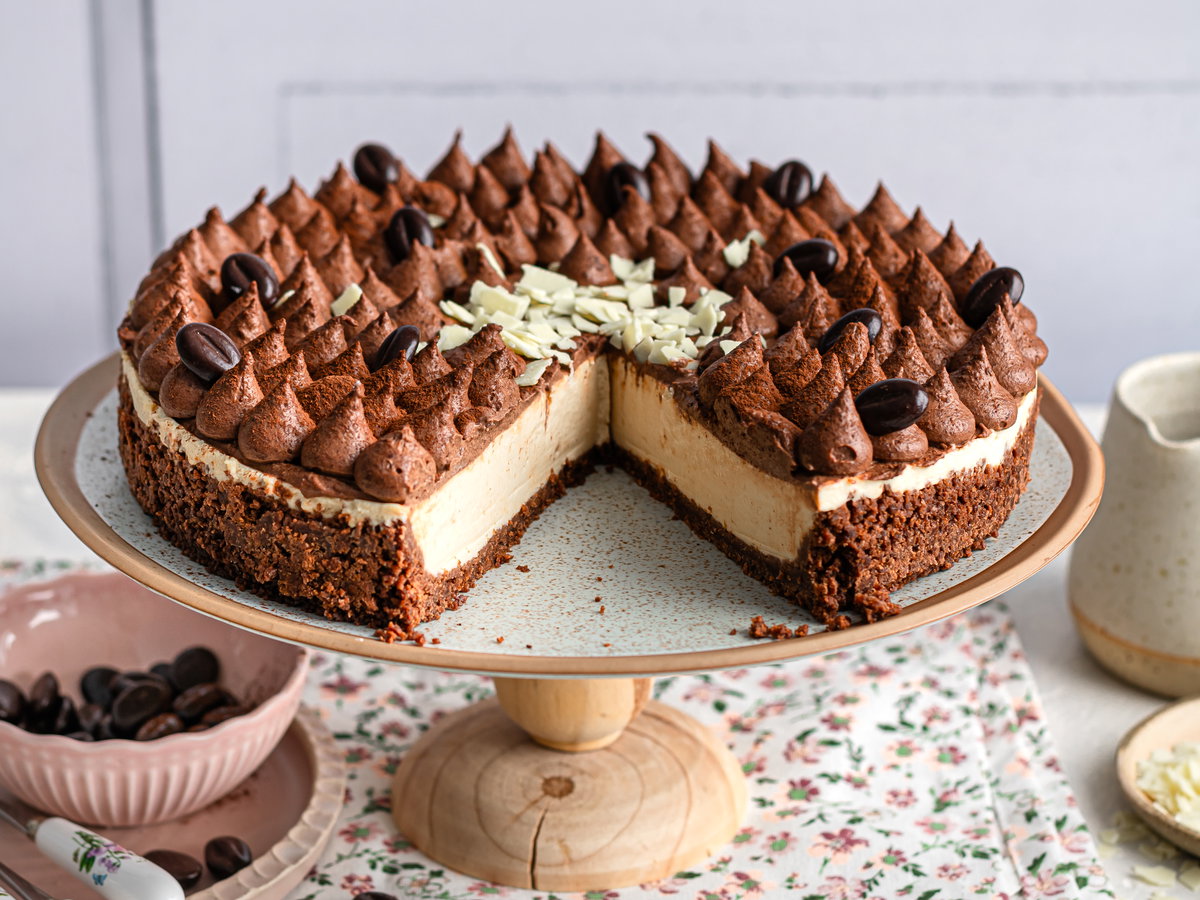 Eiskaffee-Torte
