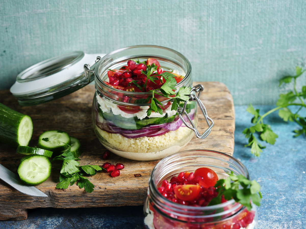 Orientalischer Couscou-Salat