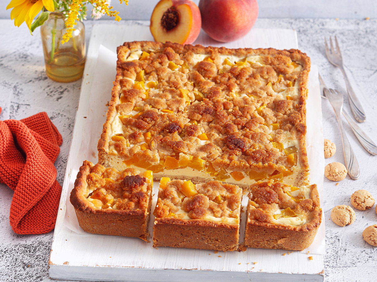 Pfirsichkuchen