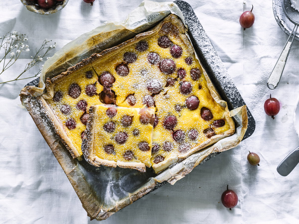 Stachelbeerkuchen