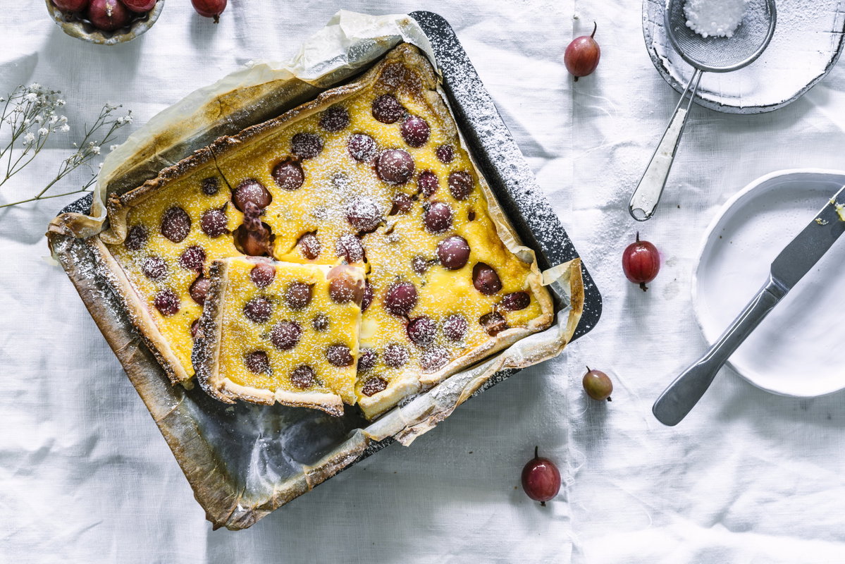 Stachelbeerkuchen