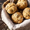 Rezept für schnelle Haferflockenbrötchen ohne Mehl