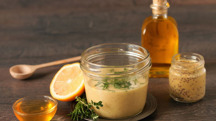 Honig-Senf-Dressing: Einfaches Rezept