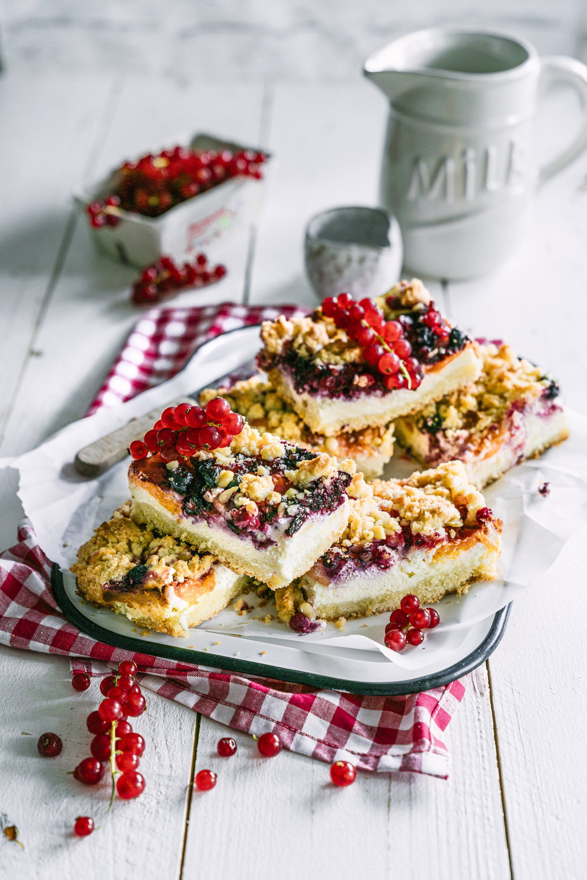 Johannisbeer-Quarkkuchen