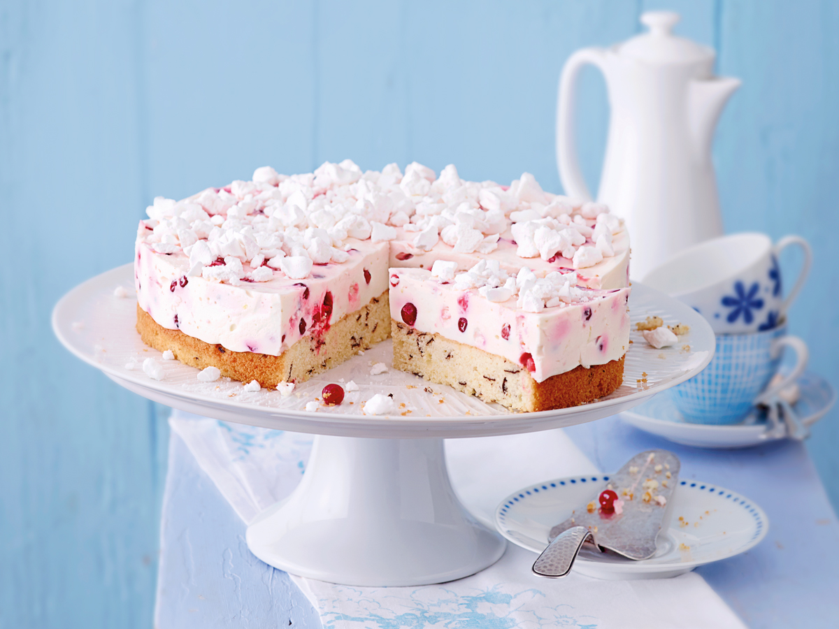 Joghurt-Johannisbeer- Torte