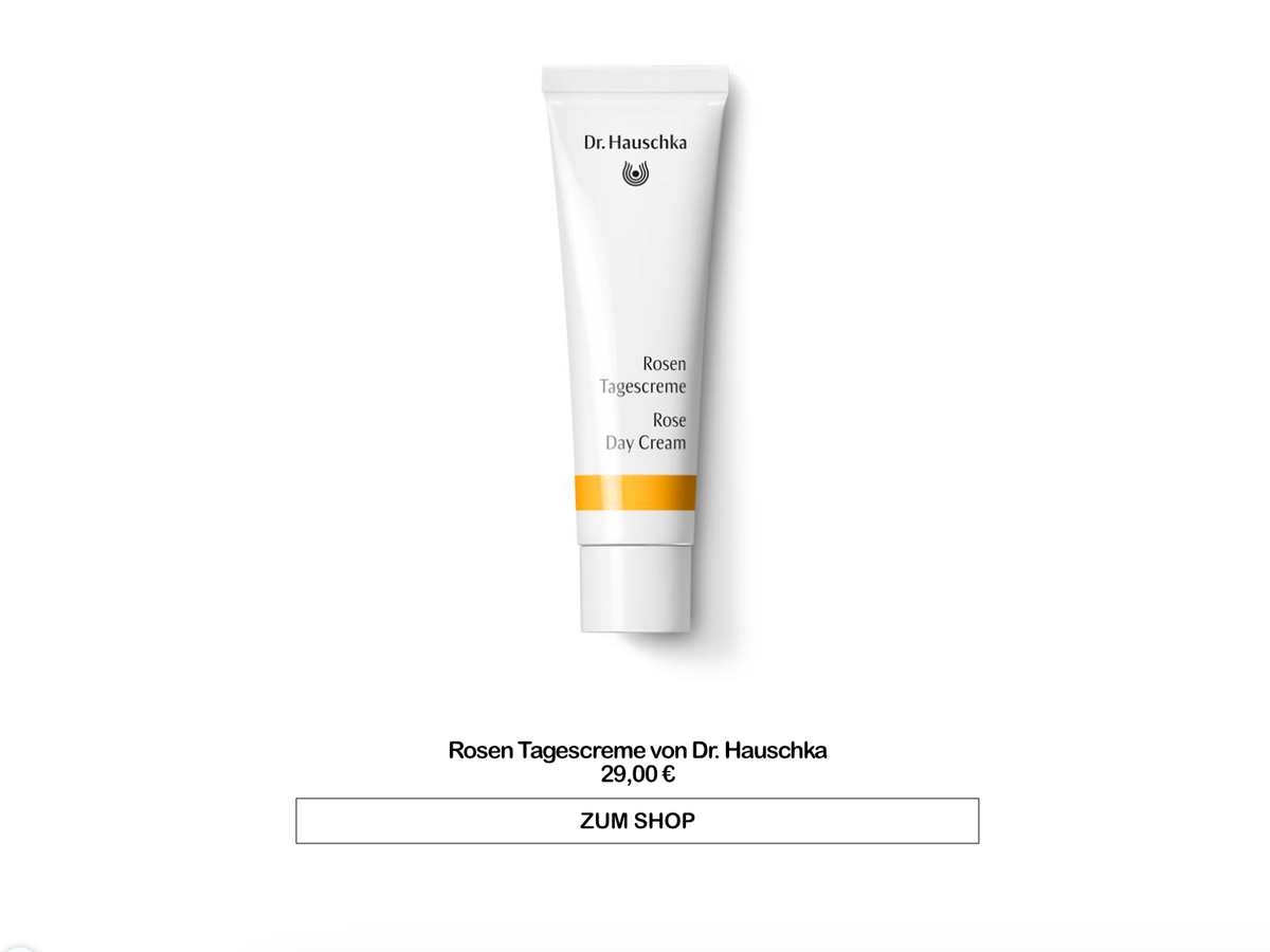 Tagescreme Rose von Dr. Hauschka