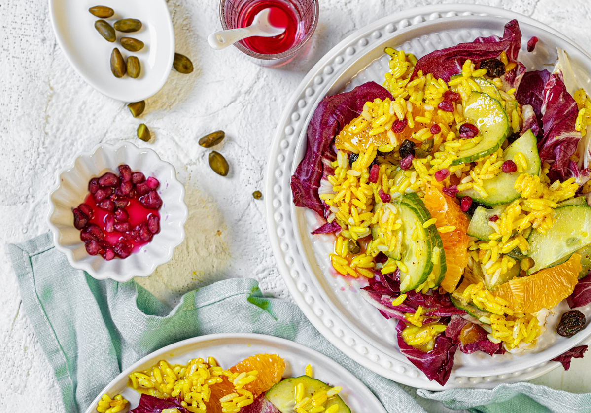 Orientalischer Reissalat