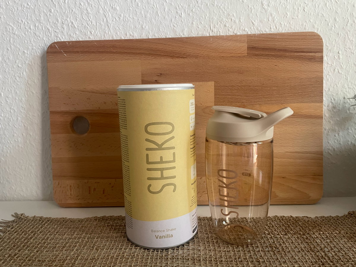 Sheko Shakemahlzeit im Geschmack Vanille
