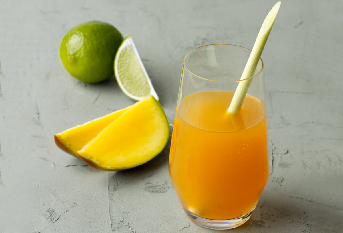 Tropical Ginger Cocktail ohne Alkohol und Zucker