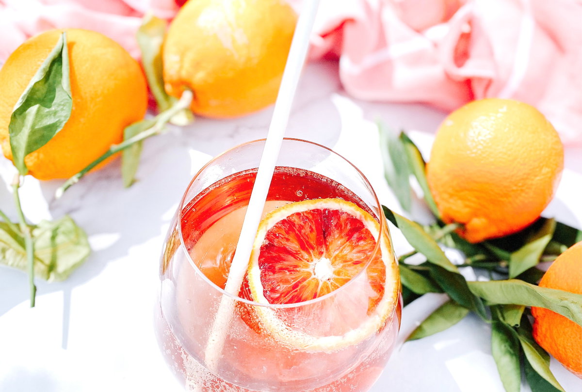 Alkoholfreier Aperol Spritz ohne Zucker