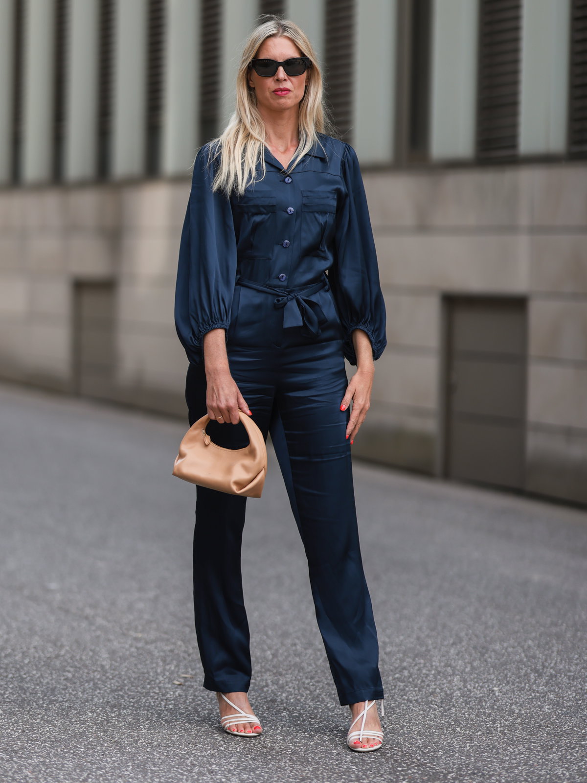 Vanessa Gieser in einem Jumpsuit