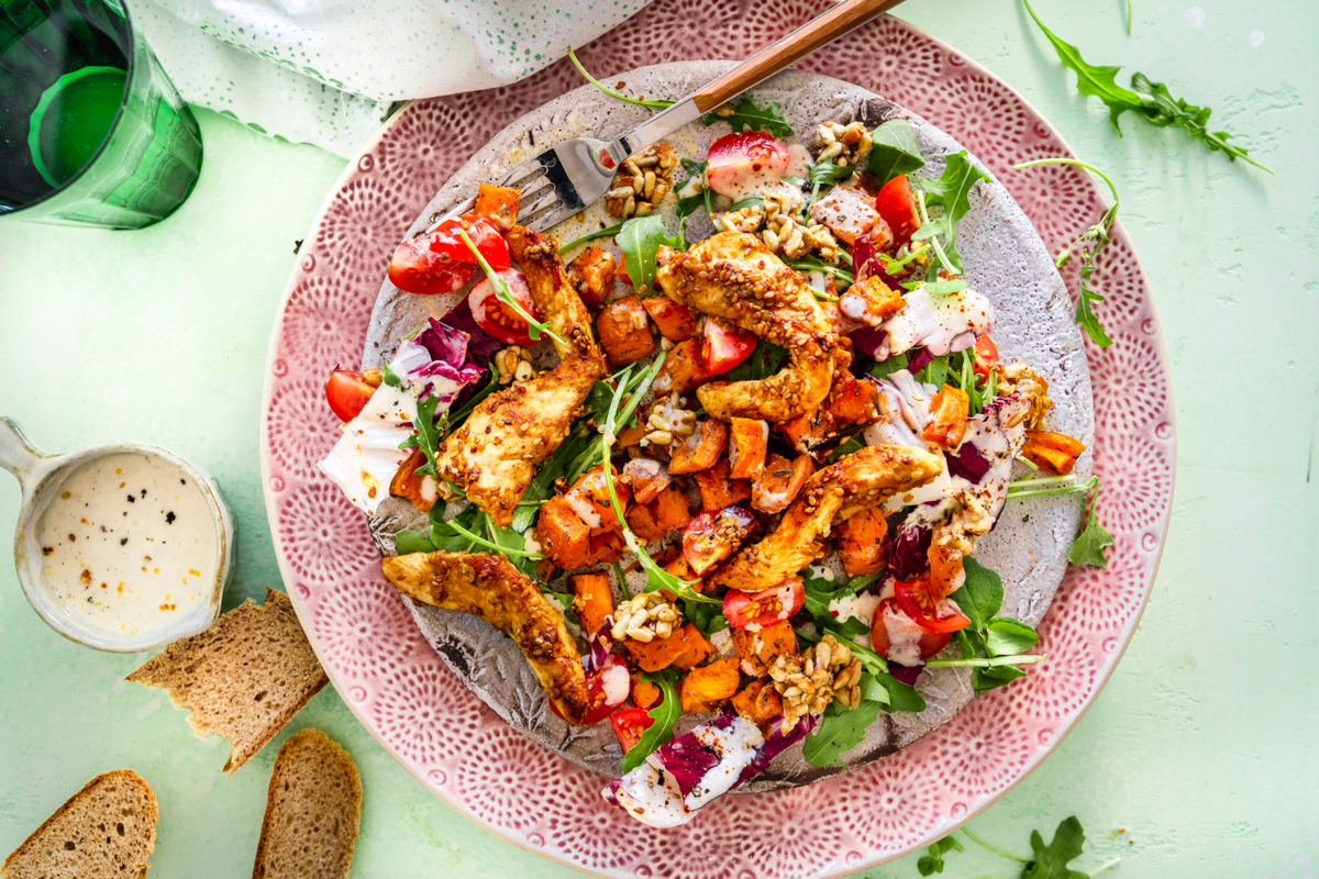 Süßkartoffelsalat