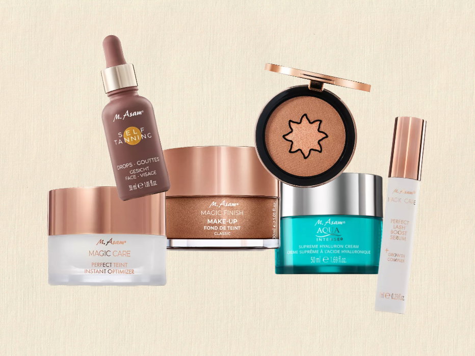 Verschiedene Asam Beauty Produkte
